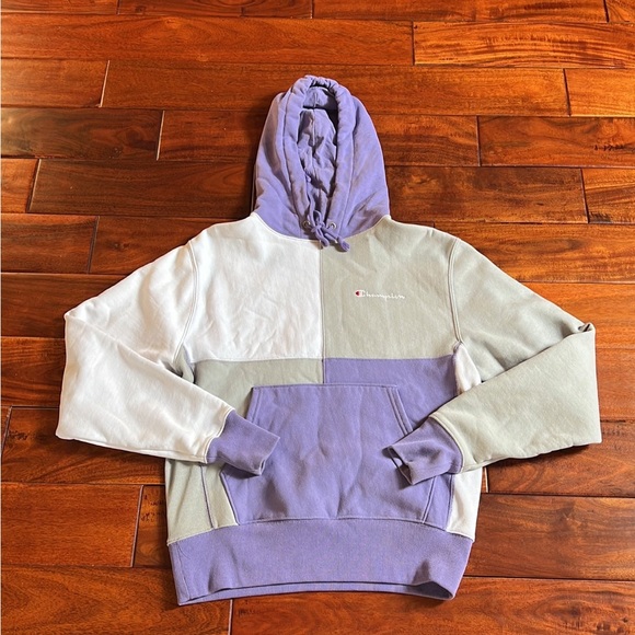 Champion Shirts Vintage Color Block Champion Hoodie Poshmark